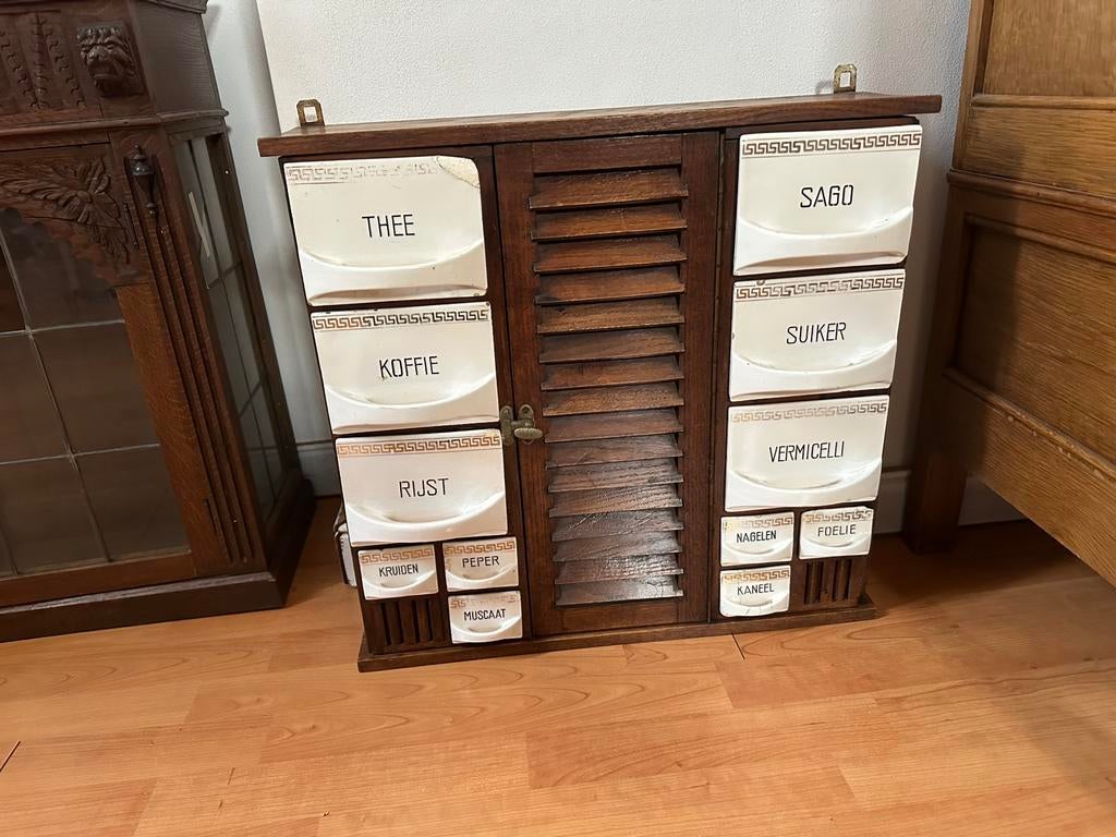 Keuken specerijen hang kastje, Ophalen, Gebruikt, 1 of 2 laden, 50 tot 100 cm