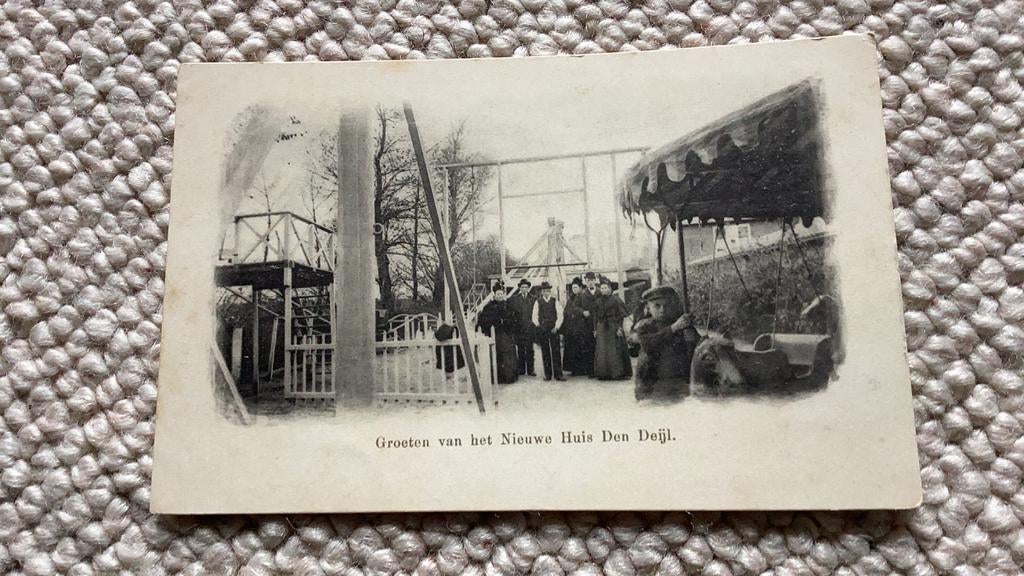 Ansichtkaart Nieuwe Huis Den Deijl begin 1900. 963, Ophalen of Verzenden, Voor 1920, Ongelopen, Zuid-Holland
