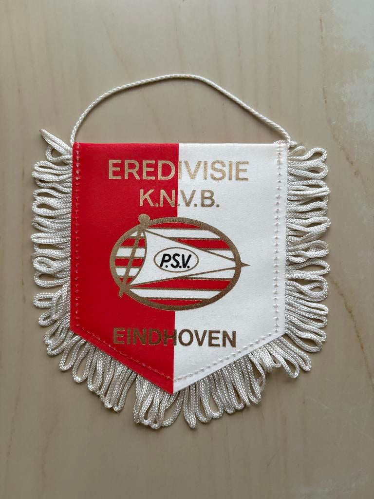 Klein PSV vaantje, Ophalen of Verzenden, Gebruikt, PSV, Vaantje of Sjaal