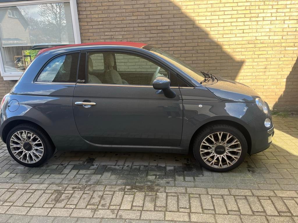 Fiat 500 1.2 C 2012 Grijs, Auto's, Voorwielaandrijving, 4 cilinders, Handgeschakeld, Particulier