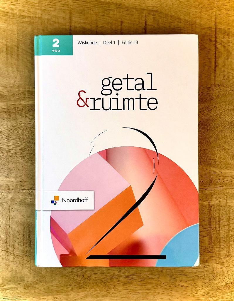 Getal & Ruimte 2 VWO Deel 1. Leerboek Wiskunde 13e editie., Boeken, Schoolboeken, Zo goed als nieuw, Wiskunde B, VWO, Ophalen of Verzenden