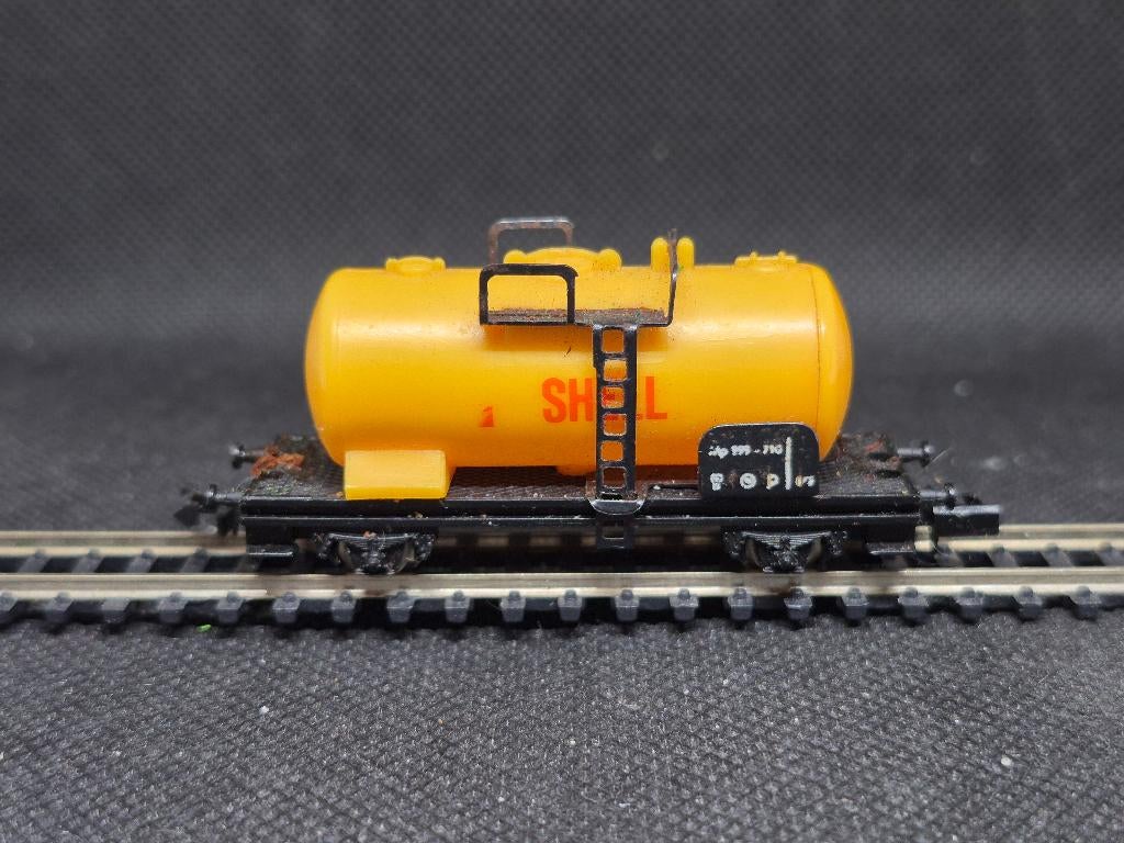 Lima 320452 - ketelwagen SHELL (15640), Gebruikt, Gelijkstroom, Wagon, Ophalen of Verzenden