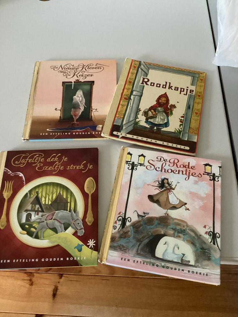 Efteling Gouden Boekjes serie (4 stuks), Boeken, Sprookjes en Fabels, Zo goed als nieuw, Ophalen of Verzenden