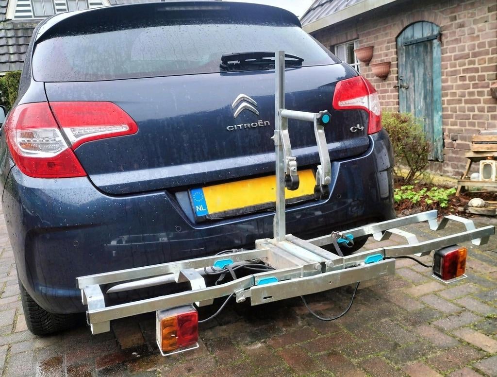 Multa trekhaak fietsendrager, voor twee fietsen, Auto diversen, Fietsendragers, Gebruikt, Trekhaakdrager, Ophalen