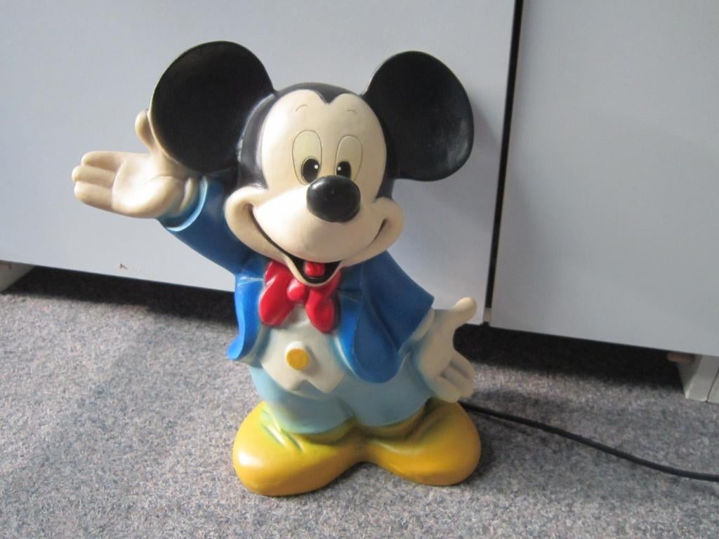MICKEY MOUSE LAMP, Ophalen, Mickey Mouse, Zo goed als nieuw, Overige typen