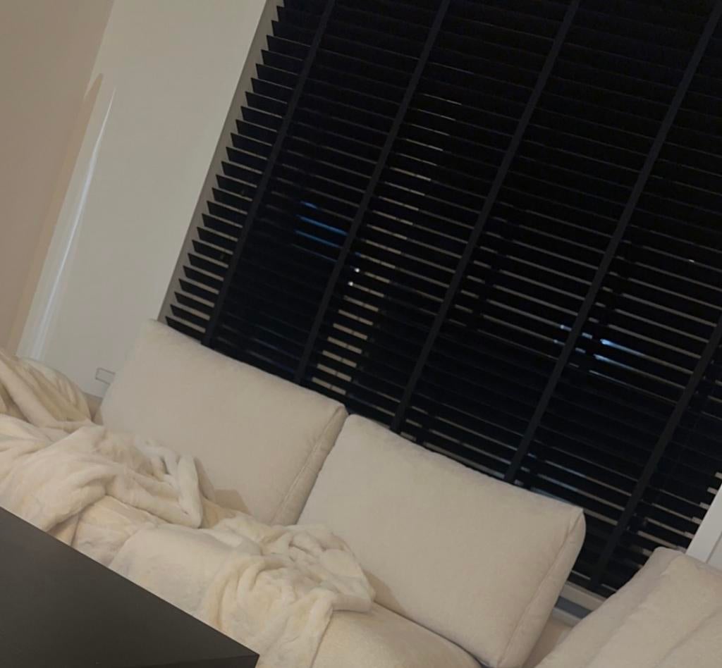 Zwarte houten jaloezieën, Ophalen of Verzenden