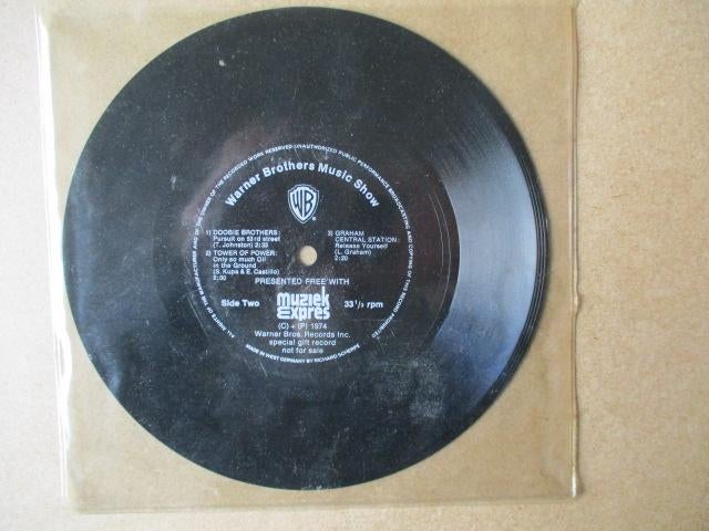 s5939 muziek expres flexibel singletje, Ophalen, Gebruikt, Overige genres, 7 inch