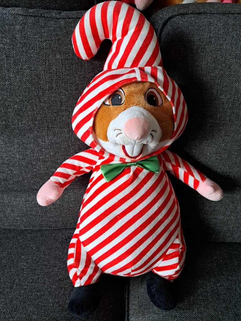 AH kerst hamster als zuurstok, Ophalen of Verzenden, Zo goed als nieuw, Overige typen