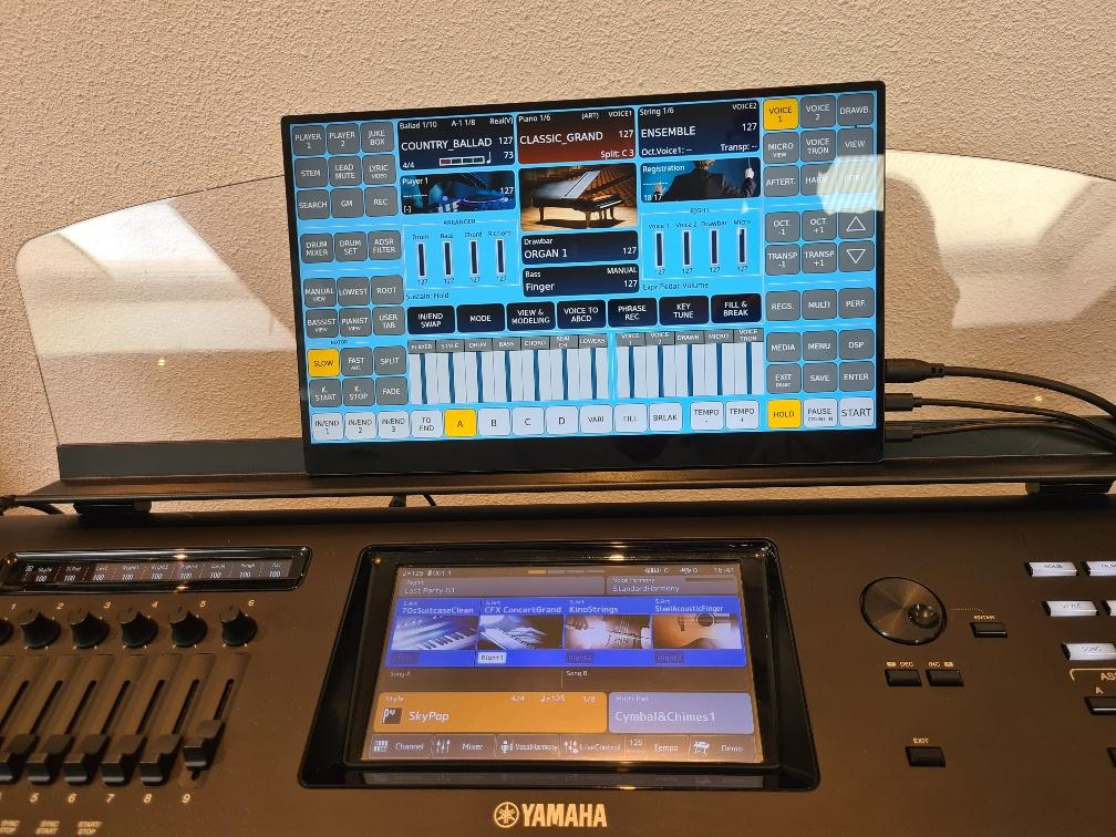 Yamaha Genos + Ketron Event EVM Module, Gebruikt, Niet ingevuld, Yamaha, Midi-aansluiting