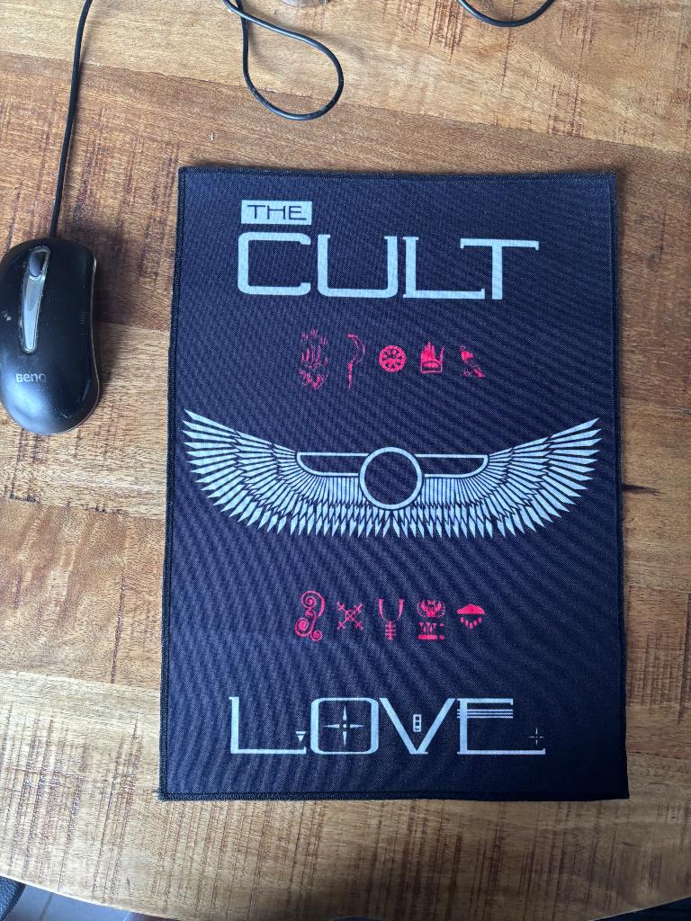 The Cult - LOVE - back patch, Verzenden, Zo goed als nieuw, Kleding