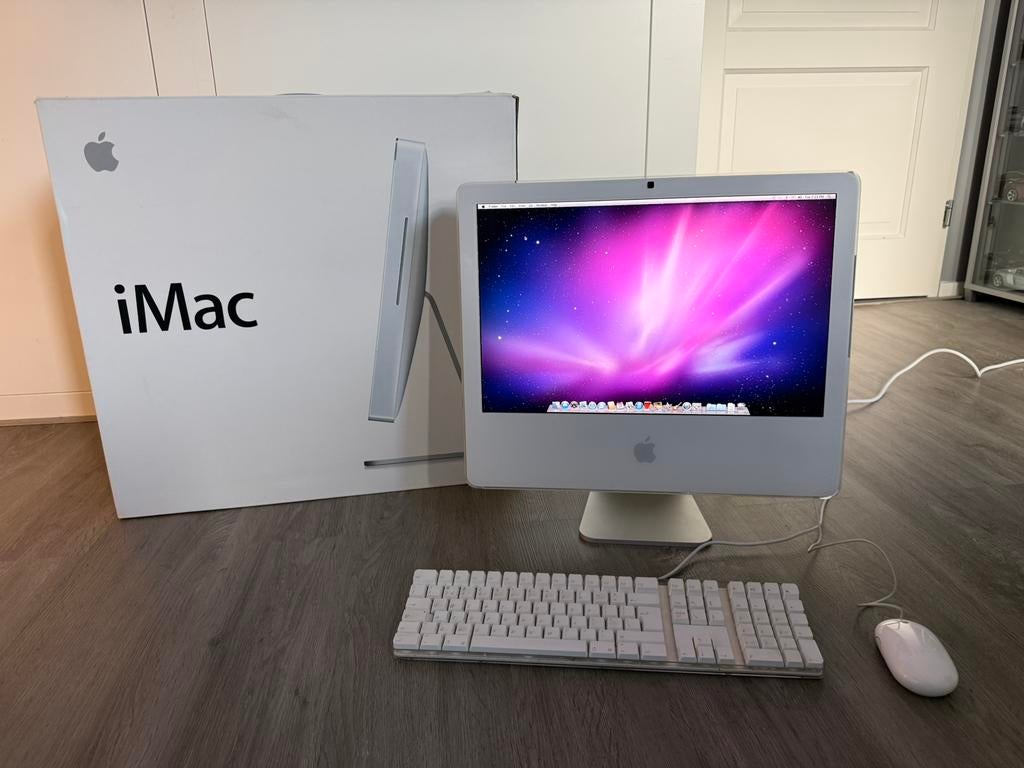 Apple iMac 2006 iSight met OVP (collectors item), Gebruikt, HDD, IMac, Ophalen of Verzenden