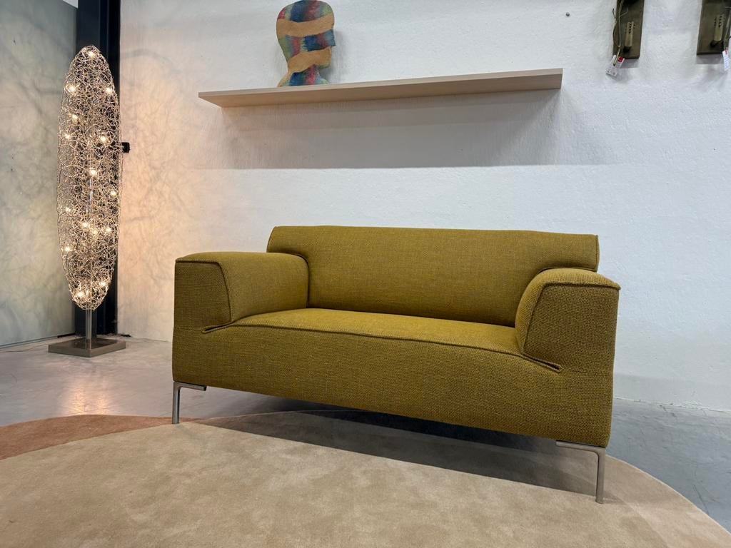 Nieuw Design on Stock Bloq Loveseat Amaro Design bank geel, 150 tot 200 cm, 75 tot 100 cm, Rechte bank, Stof