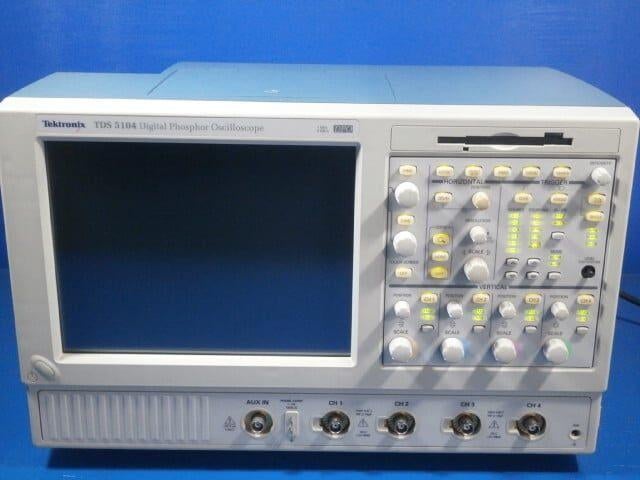 Tektronix TDS5104 Oscilloscoop Defect / Onderdelen, Ophalen of Verzenden, Gebruikt