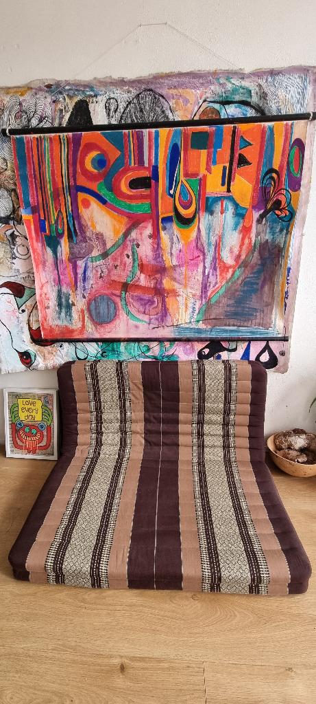 Kapok opklapmatras, 110 cm breed, Classic, Ophalen, Gebruikt, Matras, Overige maten