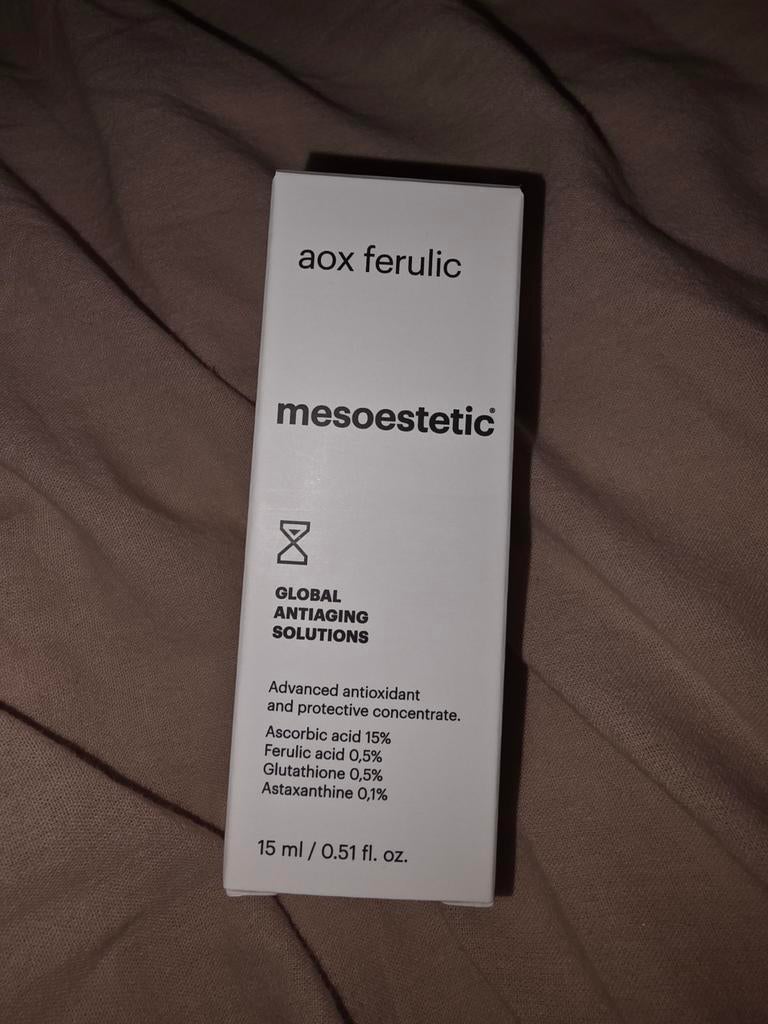 Mesoestetic aox ferulic serum 15 ml, Ophalen of Verzenden