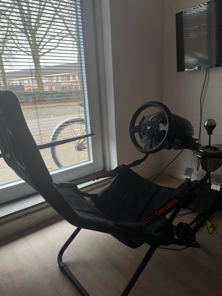 Playseat Challenge + T300 RS GT + TH8A Shifter + Handbrake, Ophalen of Verzenden, Zo goed als nieuw