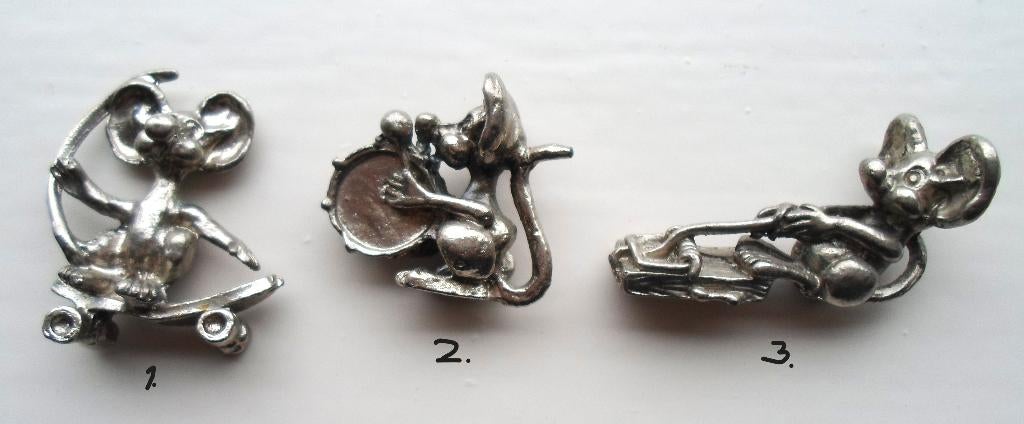 Ferrero metalen muisjes. +/- 1980. 5 euro per stuk., Ophalen of Verzenden, Zo goed als nieuw, Overige typen