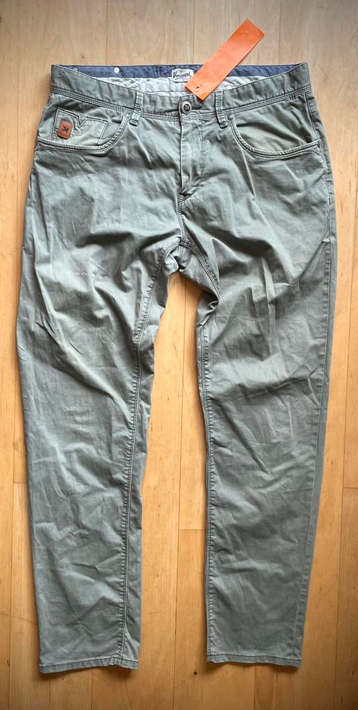 Vanguard VTR71550 broek / spijkerbroek W33 L32 grijs groen, Ophalen of Verzenden, Overige kleuren, W33 - W34 (confectie 48/50)