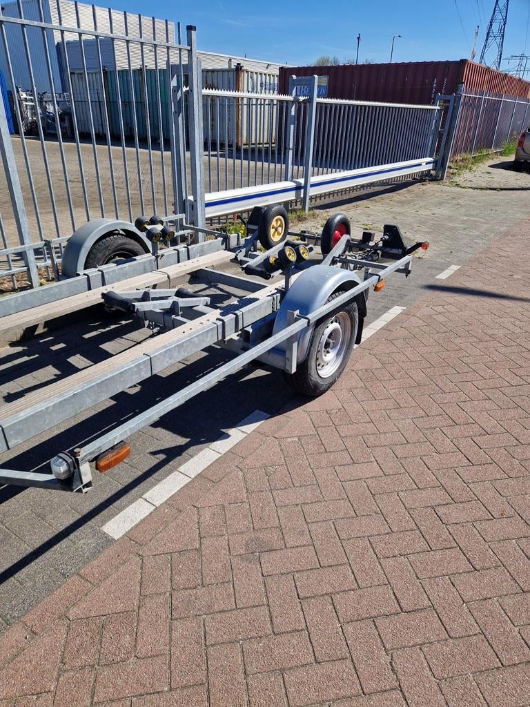 Pega ZB 1800/600 Comfort in zéér goede staat!!!, Watersport en Boten, Boottrailers, Minder dan 1500 kg, 6 tot 9 meter, Ophalen of Verzenden