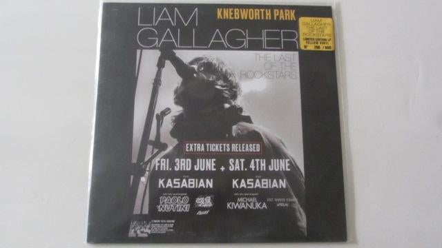 Liam Gallagher { Oasis } LP Live in Knebworth Park, Ophalen of Verzenden, Nieuw in verpakking, 12 inch, Poprock