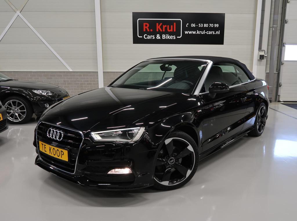 Audi A3 Cabriolet 1.4 TFSI 180pk 2x S-Line Navigatie Trekhaa, Voorwielaandrijving, Gebruikt, 4 cilinders, Cabriolet