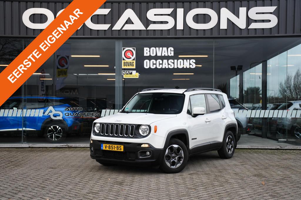 Jeep Renegade 1.6 MultiJet Longitude GRIJS KENTEKEN/ 1 EIGEN, 12 maanden, Stof, Gebruikt, Euro 6