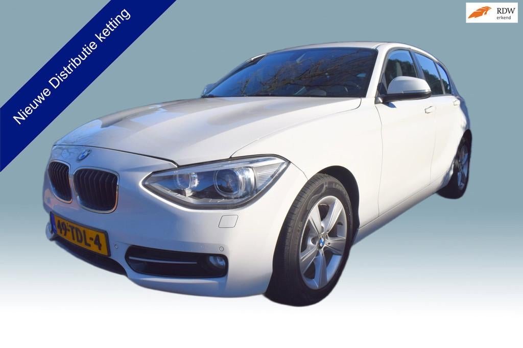 BMW 1-serie 116i Business+ Nieuwe ketting, 1-Serie, Euro 5, Gebruikt, Zwart