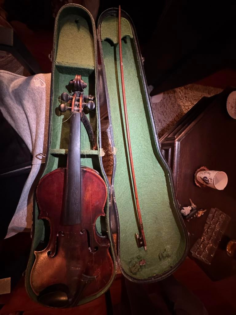 Zeldzame Antieke Viool - 1785- Amati Stijl, Muziek en Instrumenten, Strijkinstrumenten | Violen en Altviolen, Ophalen, Gebruikt