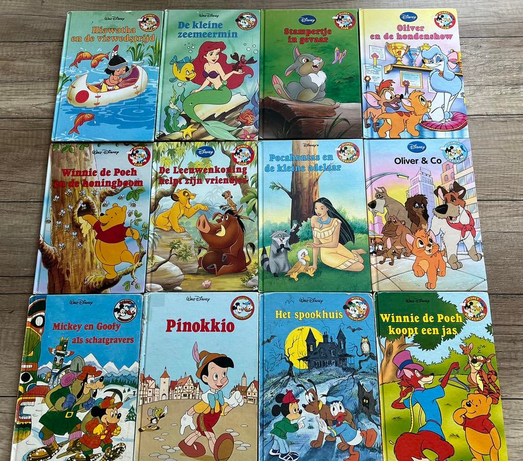 Disney boekenclub boekjes, Ophalen of Verzenden, Overige figuren, Gebruikt, Overige typen