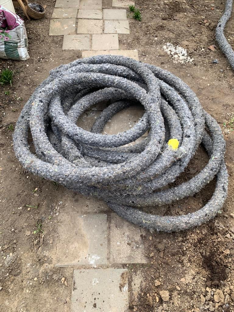 Circa 40 meter drainage, Doe-het-zelf en Verbouw, Buizen en Afvoer, Ophalen, Overige materialen, 6 meter of meer, Overige typen