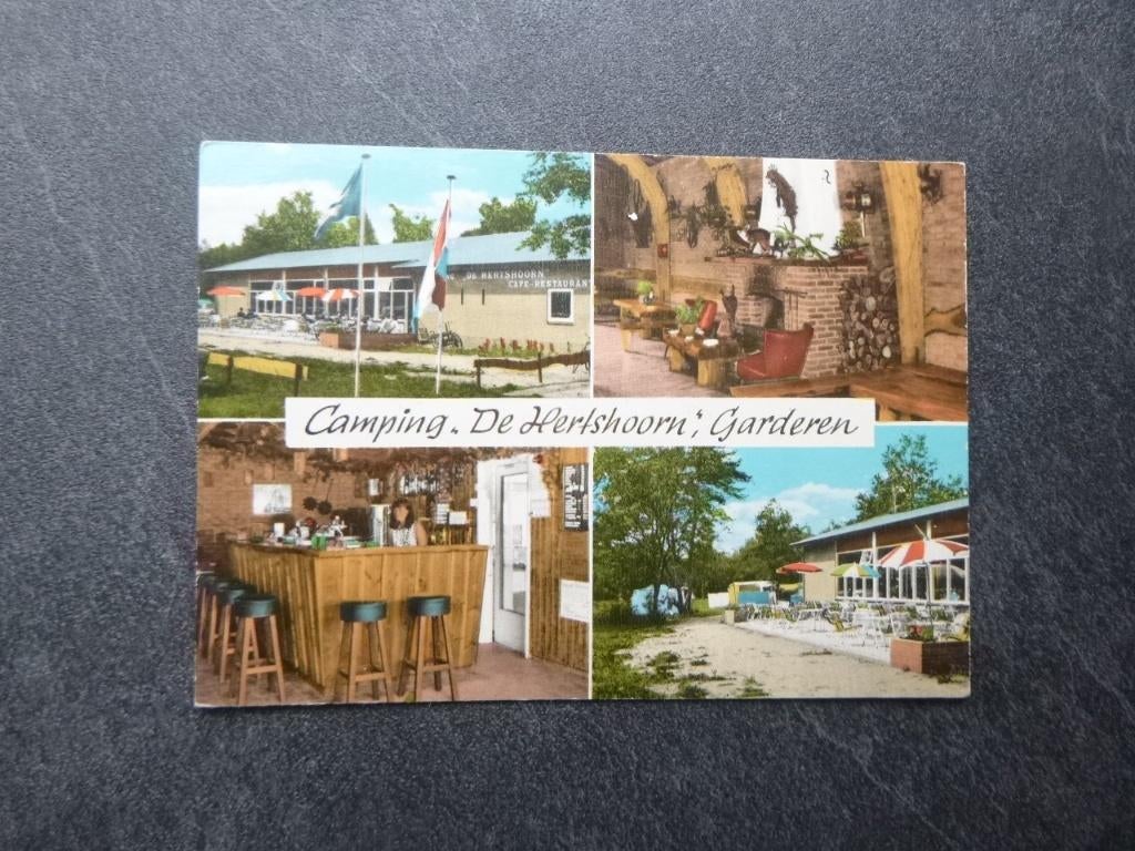 Garderen, camping de Hertshoorn/interieur /bar, Verzenden, 1980 tot heden, Ongelopen, Noord-Brabant