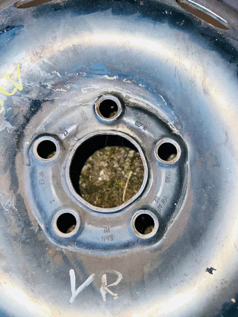 Stalen velgen 14 inch met bouten, Ophalen, Gebruikt, 14 inch, Velg(en)