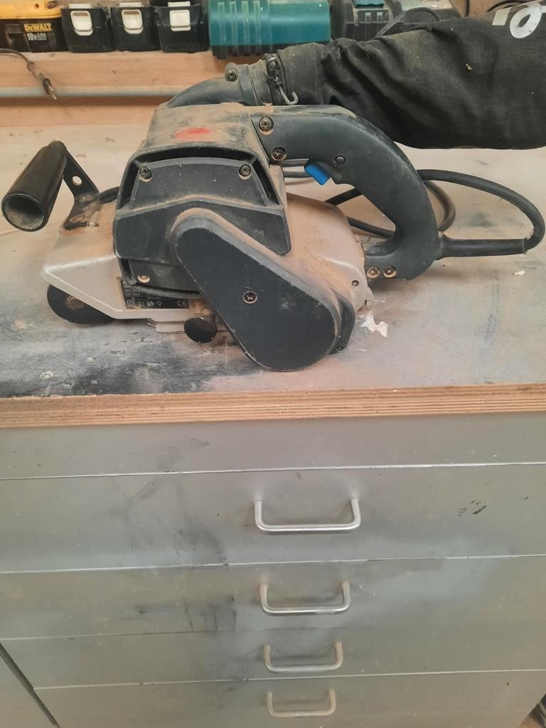 Bandschuurmachine, Ophalen, 600 tot 1200 watt, Bandschuurmachine