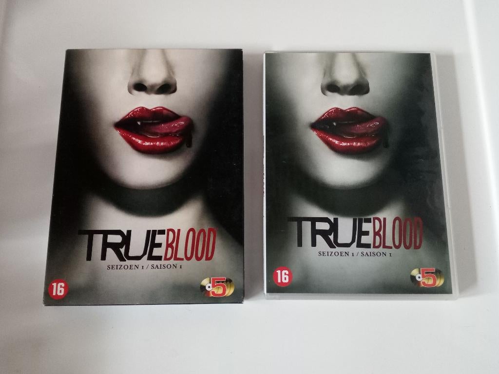 True Blood seizoen 1,2,3. (Nijmegen oost), Vanaf 16 jaar, Ophalen of Verzenden, Zo goed als nieuw, Horror