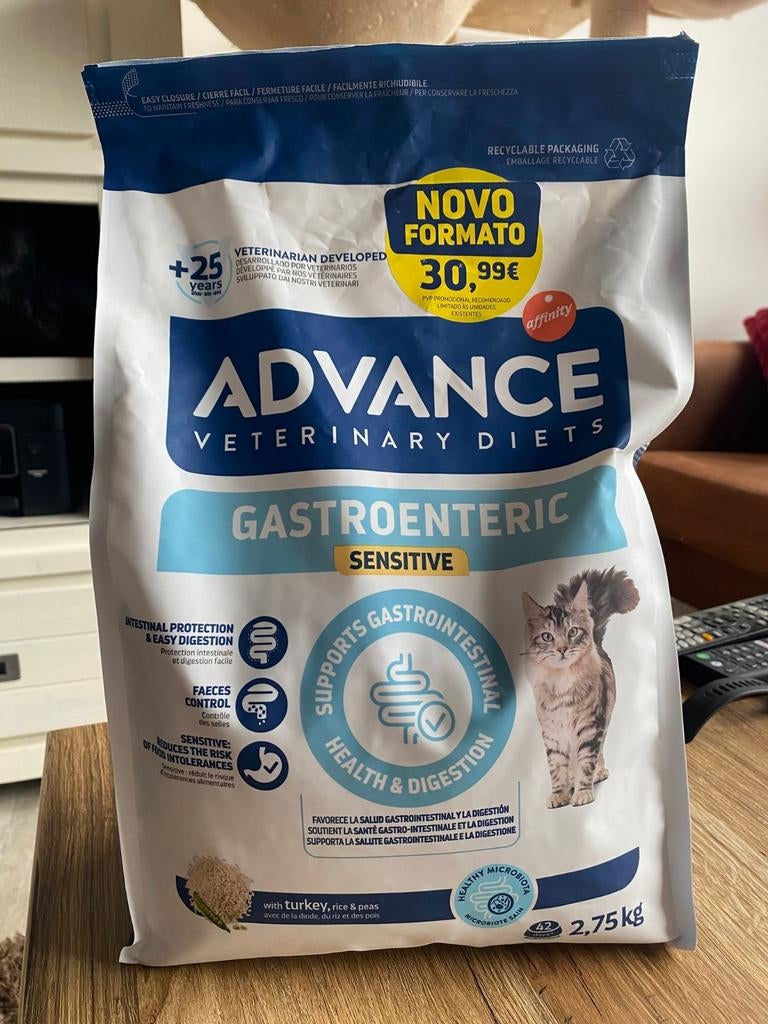 Advance Veterinary Diets Gastro Sensitive 2kg, Ophalen, Kat