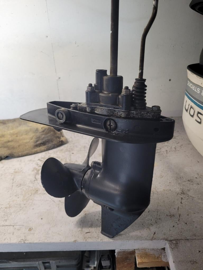 Staartstuk Suzuki Johnson
Past op de 4 5 en 6Pk 4 takt motor, Ophalen of Verzenden, Gebruikt, Motor en Techniek