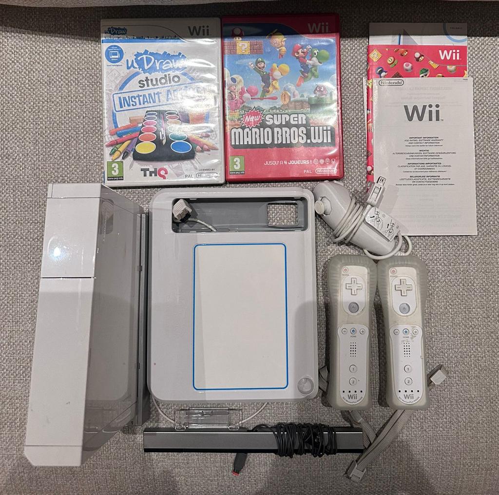 Nintendo Wii - Complete set met games, Avontuur en Actie, Gebruikt, Eén computer, Ophalen of Verzenden