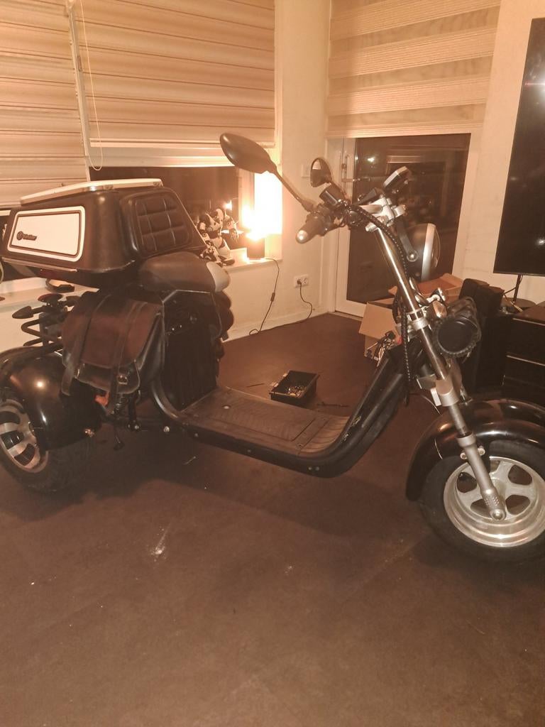 Gepimte Shansu trike chopper scooter Shansu gepim, Fietsen en Brommers, Snorfietsen en Snorscooters, Zo goed als nieuw, Overige merken