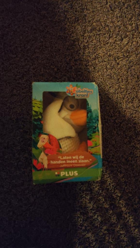 Nieuwe Fabeltjeskrant handpop juffrouw ooievaar, Kinderen en Baby's, Speelgoed | Poppen, Ophalen of Verzenden, Nieuw