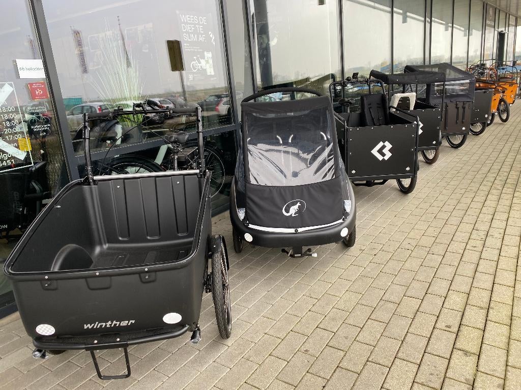 Cargobike grote collectie beste merken beste prijs, Kinderen en Baby's, Ophalen of Verzenden, Nieuw