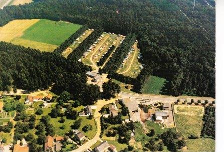 GEULLE,- Luchtfoto Camping ,,De Boskant''  12-01, Ophalen of Verzenden, 1960 tot 1980, Ongelopen, Limburg