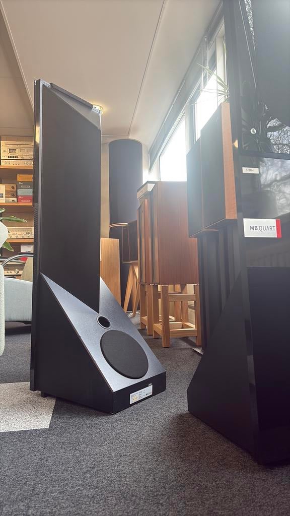 MB Quart 1600 speakers - Black Beauties, Audio, Tv en Foto, Luidsprekers, Zo goed als nieuw, 120 watt of meer, Front, Rear of Stereo speakers