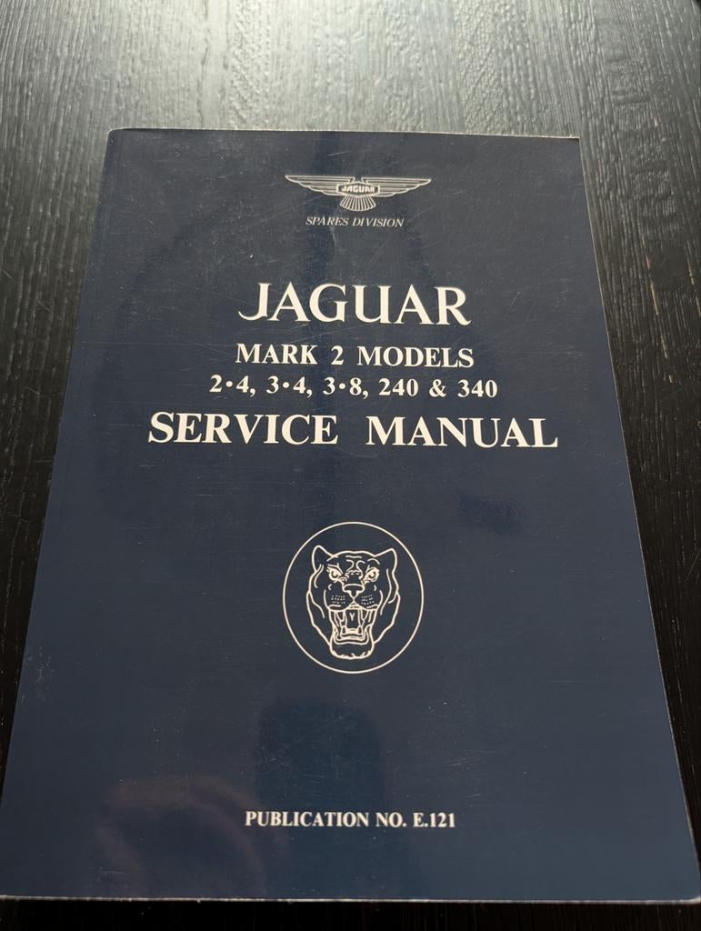 Jaguar Mark 2 Service Manual - Engelstalig - Nieuwstaat, Ophalen of Verzenden