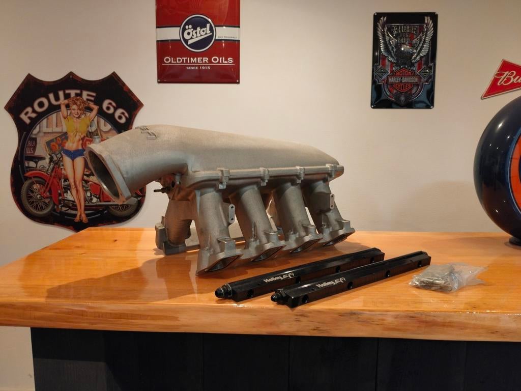 Holley Hi-Ram intake gm LS 3 vortec  ls1 ls3 ls7 5.7 6.0 6.2, Ophalen of Verzenden, Gebruikt, Amerikaanse onderdelen