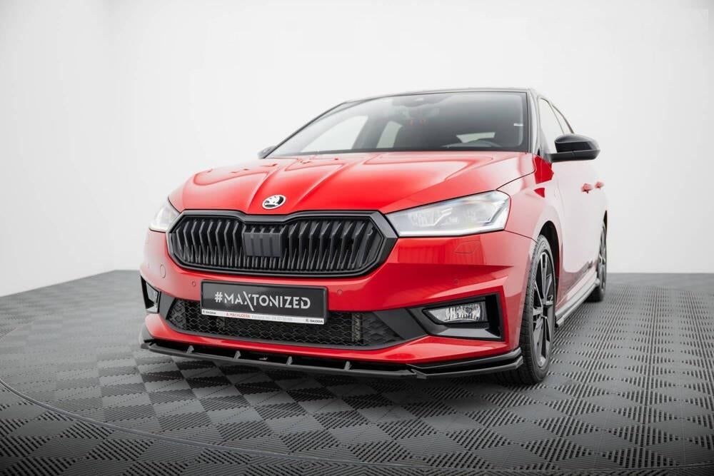 Voorlip spoiler sideskirt diffuser - Skoda Fabia Monte Carlo, Ophalen of Verzenden