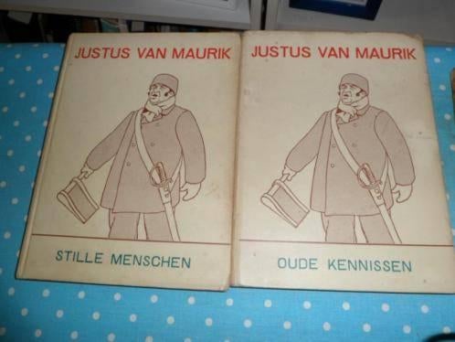 5 x Justus van Maurik, zie foto`s ( 1909), Ophalen of Verzenden, Gelezen