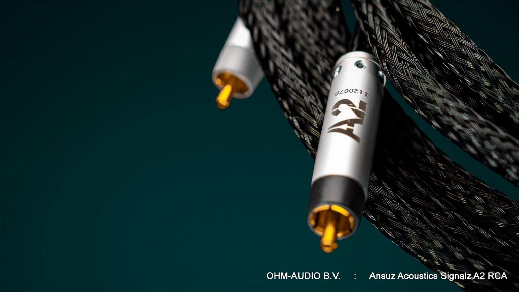 Ansuz Acoustics Signalz A2 RCA, 2.0 Meter, Analoge Interlink, Ophalen of Verzenden, Nieuw, 2 tot 5 meter, Interlink-kabel