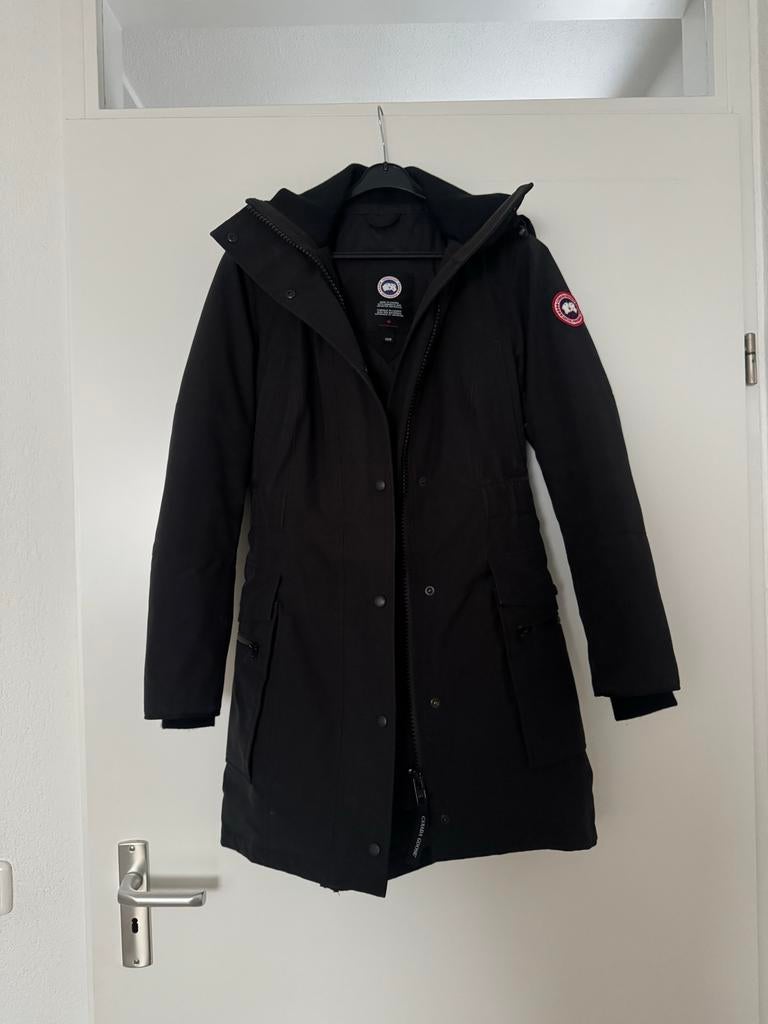 Canada Goose Winterjas XS Zwart, Kleding | Dames, Ophalen, Zo goed als nieuw, Maat 34 (XS) of kleiner, Canada Goose