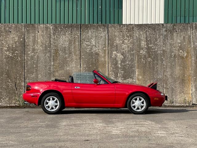 Mazda MX-5 NA 1989 – Roestvrij – Nette staat, Auto's, Mazda, Particulier, MX-5, Airbags, Airconditioning, Open dak, Radio, Benzine