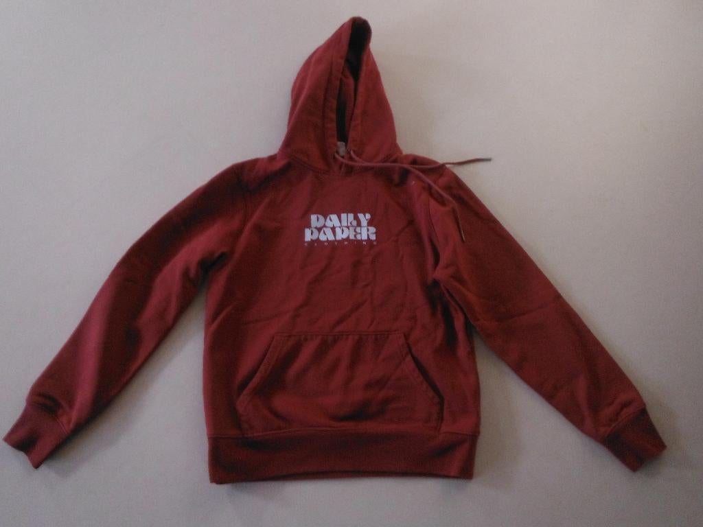 zgan bordeaux rode hoodie Daily Paper, mt S, Verzenden, Maat 36 (S), Rood, Daily Paper